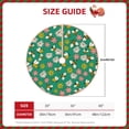thumbnail image 2 of Rateoe Flying Bees Pattern Christmas Tree Skirt with Ties , Christmas Tree Decorations, Farmhouse Christmas Decor Xmas Holiday Decorations-48", 2 of 6