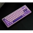 thumbnail image 4 of Novelty Dye Subbed Keycaps PBT Purple Keycap 134 Keys XDA Profile ForMx Switches dz60/gh60/61/gk64/68/84/rs96, 4 of 5