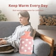 thumbnail image 5 of Hot Water Bottle, Hands-in Hot Water Bag Heating Pad with Soft Plush Cover for Hot Compress, 5 of 5