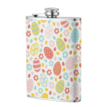 

Small Wine Pot 8oz Portable Wine Pot Stainless Steel Flagon 13.5in×9.5in Travel Sports Fishing Hunting Skiing Festival Camping Hiking Easter Flowers Eggs