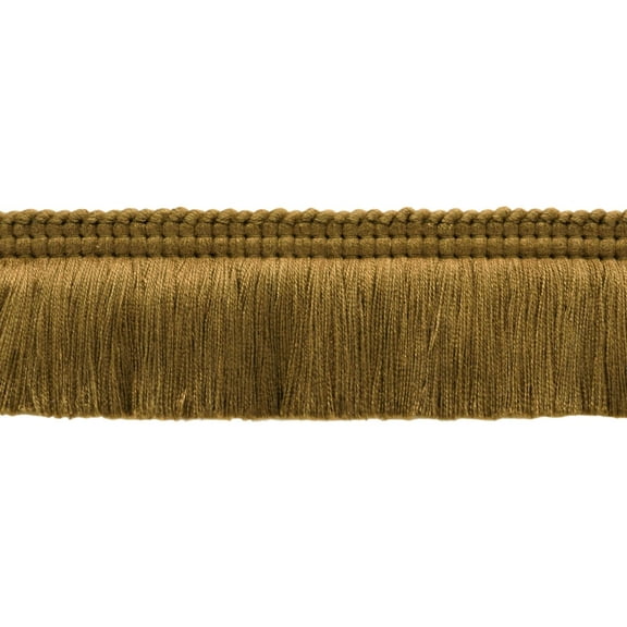 2" (5cm) Basic Solid Collection Brush Fringe Trim # 0200SB,, Sienna Brown #E03 (Warm Red Brown) Sold By The Yard (36"/3 ft/0.9m)