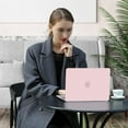 thumbnail image 4 of Mosiso MacBook Pro 14 inch Case 2024-2021 M5 M4 M3 M2 M1 Pro Max A3434 A3112 A3185 A3401 A2918 A2992 A2779 A2442, Plastic Hard Shell&Keyboard Cover&Screen Film&Pouch, Rose Quartz, 4 of 6