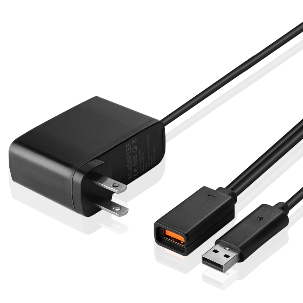 Power Adapter Supply Cord Cable for Kinect Replacement USB AC Power