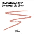 thumbnail image 2 of Delineador de labios Revlon Colorstay 685 Natural Longwear Rich Color, 2 of 9