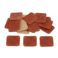 thumbnail image 2 of 20pcs Etiquetas de Cuero de PU Etiqueta Hecha a Mano Artesanía de Costura Rosa grande Sunnimix Etiquetas de PU hechas a mano, 2 of 7