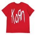 thumbnail image 3 of 90s Metal Band Style T-Shirt, Vintage Distressed Logo Tee, Retro Heavy Music Apparel Red-style 2XL, 3 of 7