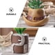 thumbnail image 2 of Toystoory Maceta de resina Maceta de decoración de jardín suculenta con orificio de drenaje Jardín y Patio, 2 of 6
