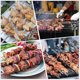 thumbnail image 4 of 10 brochetas de metal, brochetas de parrilla de acero inoxidable, planas reutilizables Hy, 4 of 5