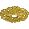 thumbnail image 3 of Ekena Millwork 19 5/8"OD x 4 3/4"ID x 1 3/4"P Orrington Ceiling Medallion (Fits Canopies up to 4 3/4"), Hand-Painted Rich Gold, 3 of 6