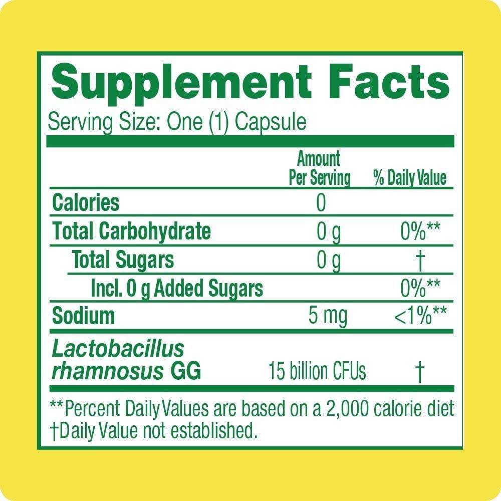 Culturelle Probiotics Health & Wellness Daily Supplement, Immunity & Digestion Support for Adults, 50 Count