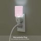 thumbnail image 5 of Fotbe Ribbon Bow Luz Nocturna LED, Luz de Noche con Sensor de Luz Natural de Anochecer a Amanecer, Se Enchufa a la Pared, Blanco Cálido 0.5W-US, 5 of 7