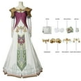 thumbnail image 2 of High-end The Leg of Zelda: Twilight Princess Cosplay Costume Zelda Princess Accessories Halloween Beautiful Dress decoration, 2 of 28