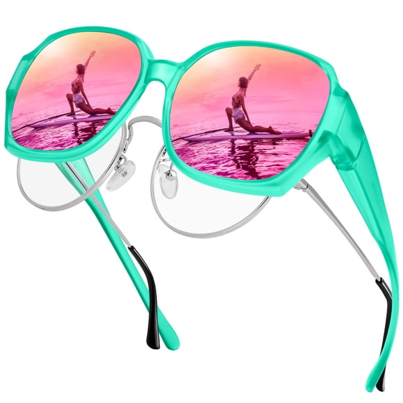 Gafas de Sol Polarizadas URUMQI para Usar Sobre Anteojos para Mujer