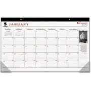 Compact Calendar Desk Pad