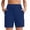 Blue, variant on AJGRHE Sleek Solid Flex Yoga Shorts For Fitness And Casual Wear Lightweight Stretchy Gym High Wlex Comfort Wine XL