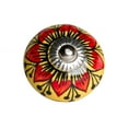 thumbnail image 3 of KNOB-IT VINTAGE HANDPAINTED CERAMIC KNOBS (8 Pack) K000001, 3 of 3