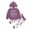 Purple, variant on TAIAOJING Baby Girl Clothes Summer Toddler Long Sleeve Letter Print Hoodie Top+Floral Pants Summer Outfits 12-18 Months