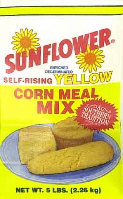 (2 pack) Hopkinsville Milling Sunflower  Corn Meal Mix, 5 lb