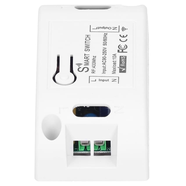 Receptor De Interruptor De Control Remoto De Lámpara, Receptor De Interruptor De Control Remoto Con Función De Autobloqueo De Chip Profesional WL117S Para El Hogar ANGGREK EJ3117