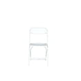 thumbnail image 2 of Chair - Rhino Plastic Folding - White/White Seat (10/Box), 2 of 5