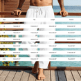 thumbnail image 3 of Mens Linen Pants Casual Harem Pants Elastic Waist Drawstring Loose Fit Casual Lightweight Summer Beach Pants with Pockets Baggy Trousers Army Green L, 3 of 6
