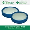 2 - Dyson DC25 (DC-25) Pre Motor Washable & Reusable Filters, Part # 914790-01.  Designed by FilterBuy to fit Dyson DC-25 Ball Upright Vacuums