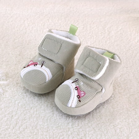 

kpoplk Girls Sneakers Winter Children Baby Toddler Shoes Boys And Girls Floor Cotton Shoes Plush Warm And Toddler Sneaker Boys(Pink)