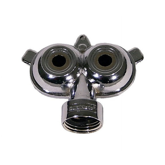 Orbit Twin Circle Spray Yard Sprinkler for Garden Hoses, Water Lawn - 58024