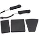 thumbnail image 4 of Paquete de conectores ABS 5 en 1, 5 uds., funda de rejilla izquierda derecha para controlador NS Switch Joy-Con, 4 of 5