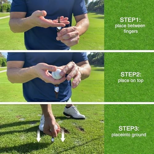 Senya 12 Pack Golf Tees Beer Bottle Handmade, Durable and Recyclable Plastic Golf Tee Accessories 3.54"