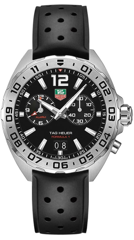 Tag Heuer Mens Formula 1 Grande Dados Alarme 41mm Assista