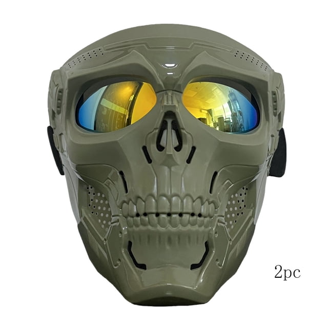 WRKEKC Clearance 2pc Motorcycle Shield Windproof Riding Glasses Skiing Goggles Outdoor Goggles