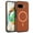 Brown, variant on Dteck Magnetic Case for Google Pixel 9A,Shockproof TPU+PC Compatible with Mag Safe Back Cover for Google Pixel 9A,Orange