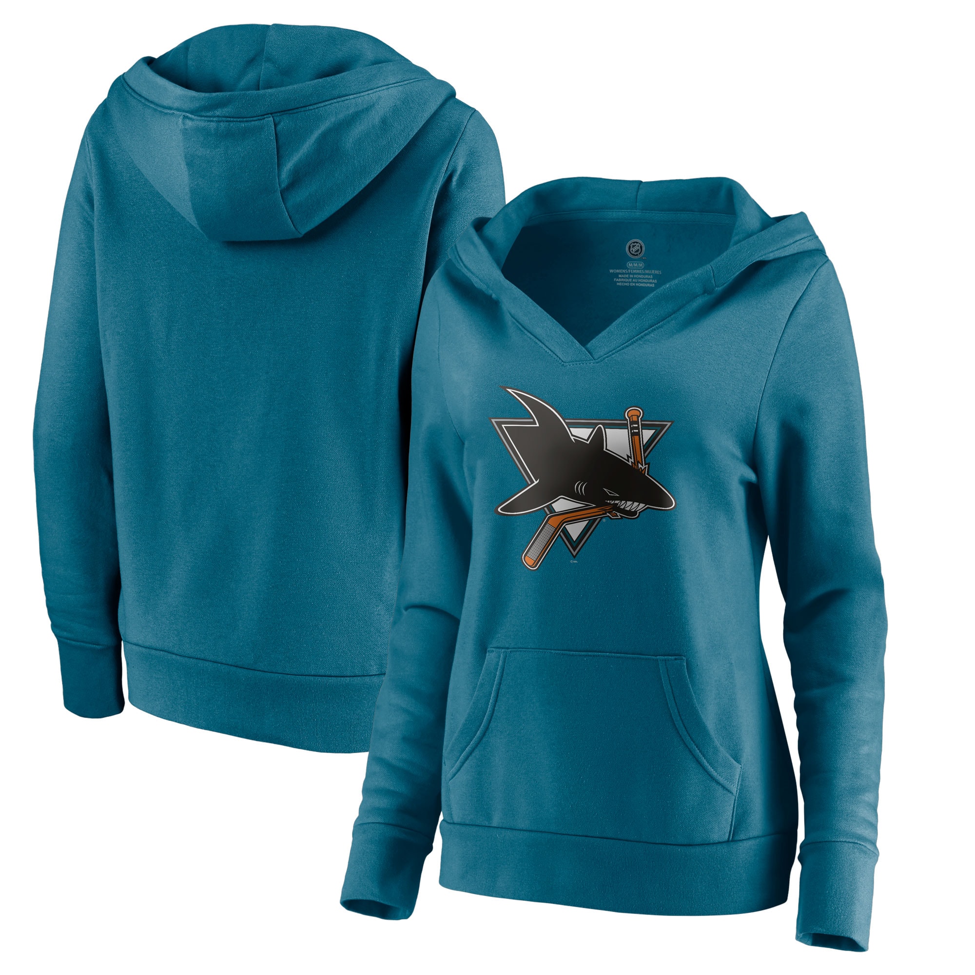 san jose sharks women's hoodie