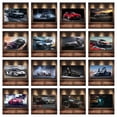 thumbnail image 2 of Imágenes de fotografía moderna, carteles e impresiones de coches deportivos clásicos, decoración, pintura en lienzo, arte de pared para dormitorio de hombres, sin marco, 2 of 5