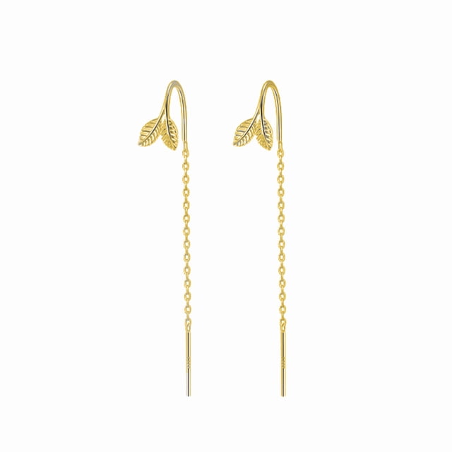 Pendientes largos con forma de luna y estrella y cadena para la oreja con cara delgada, elegantes pendientes de estilo coreano para mujer con borlas y forma de luna y estrella hueca