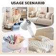 thumbnail image 3 of Fabric Shaver, Lint Remover Rechargeable, Electric Portable Sweater with 3 Speeds, 6 Leaf Blades, Digital LED Display to Remove Pilling for Clothes, Furniture, Blanket, 3 of 6