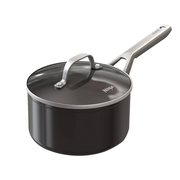 Ninja™ Foodi™ NeverStick™ Essential 2 1/2-Quart Saucepan with Glass Lid, oven safe to 500°F, C10225