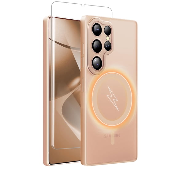 Funda TSEHHOL para Samsung Galaxy S24 Ultra con protector de pantalla