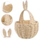 thumbnail image 5 of Banny Woven Farty Party Paper String Woven Candy Candy Candy Canasta de almacenamiento de picnic de conejo, 5 of 5