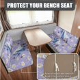 thumbnail image 2 of ZUXONGSY Horse Daisy Pattern RV Dinette Cushion Covers Set of 4, Breathable Camper Cushion Slipcover Replacement Non-Slip Furniture Protector for RV Camper Car Bench, 2 of 8