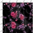 thumbnail image 2 of Soimoi Cotton Cambric Black Fabric By the Yard - 42 Inch Wide - Florals, Leaves Print Fabric - Elegant & Beautiful Patterns for Fashion and Home Decor Printed Fabric, 2 of 6