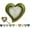 Retro Grass Green, variant on Ceramic Spoon Rest for Stove Top, Heart Cute Spoon Rest for Kitchen Counter, Cooking Spoon Holder for Kitchen Counter, Utensil Rest Spatula Rest Ladle Holder Tong Rest (Matte Black)