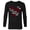 Black, variant on Disney Mickey Mouse Racing Champs MM28 Race Car Team Icon - Long Sleeve T-Shirt for Men - Customized-White