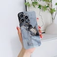 thumbnail image 3 of Phone Case All-inclusive Film Phone Case Luxury Marble Design Hard Shell Full Cover Camera Shockproof Protection Case for iPhone 8, 3 of 8