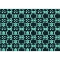 thumbnail image 1 of Ahgly Company Machine Washable Indoor Rectangle Transitional Deep Teal Green Area Rugs, 4' x 6', 1 of 7