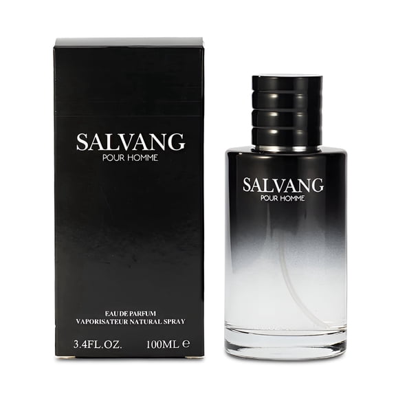 Salvang Perfume for Men 3.4 Fl Oz Eau de Parfum Spray Notes of Mandarin, Bergamot, Sandalwood, Cedar, Vanilla, Bean Long Lasting Making it the Ideal Gentlemen’s Gift