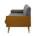 thumbnail image 4 of GDF Studio Sofa, Gray Fabric, 4 of 7