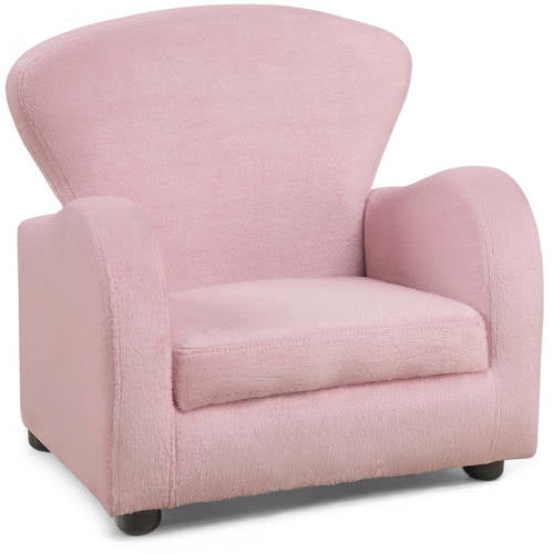 Monarch Juvenile Chair Fuzzy Pink Fabric