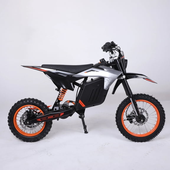 Freeboy Y88 Electric Dirt Bike for Teens & Adults,3000W Mid Drive Motor,48V 30Ah Battery,34 MPH,34 Miles Range,14"/12" Off Road Electric Motorcycle